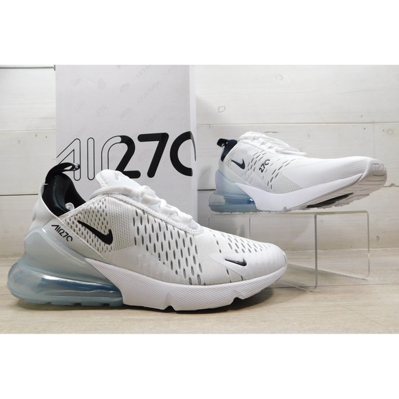 Nike Other - Nike Air Max 270 White Black Mens Size 7 US Running Shoes Sneakers AH8050-100 NI